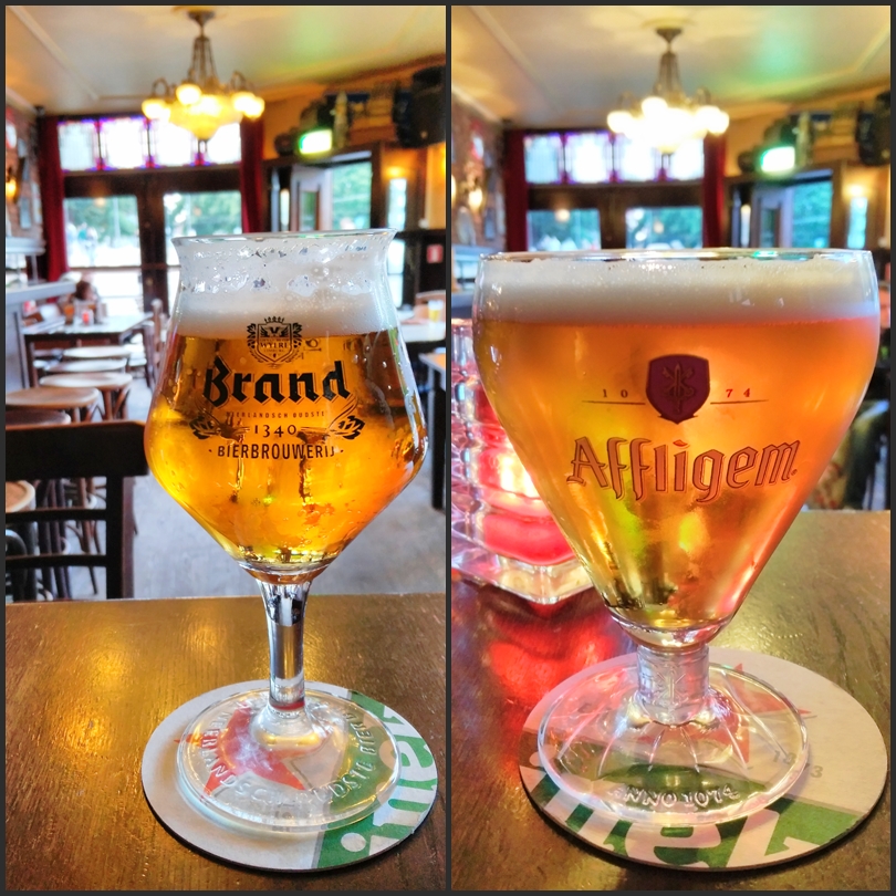 Brand sör és Affligem a Café Berkhoutban, Amszterdamban - Kocsmaturista