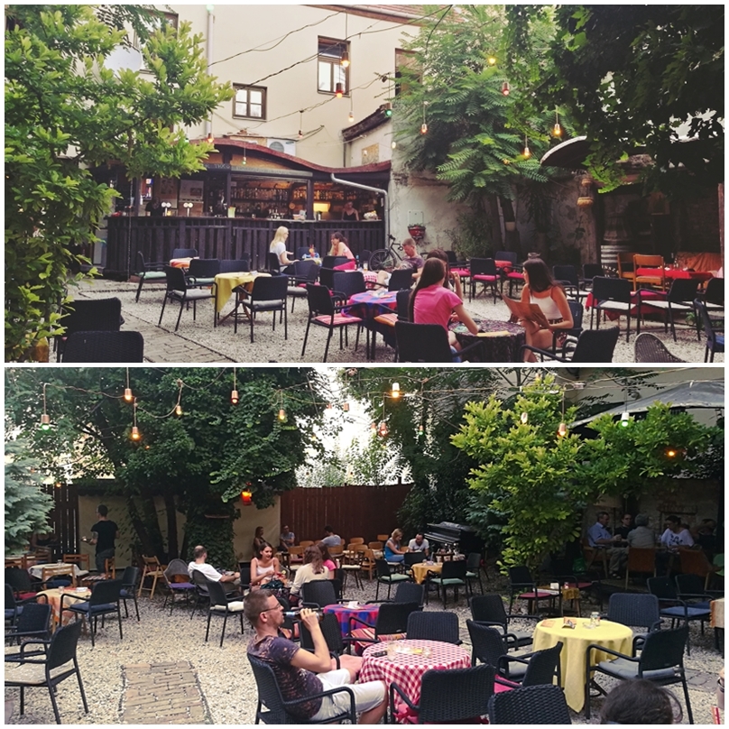 Pécsi kocsmák - Cool Tour Café kert - Kocsmaturista