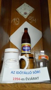 1994-es évjáratú Szalon sör Pécsen, az István Pincében - Kocsmaturista