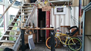 A Ben Pearce pop up Bar már nem működő tere Eindhovenen, Strijp-S városrész - Kocsmaturista