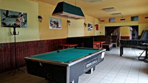 A Vadászkürt biliárdterme Debrecenben - Kocsmaturista