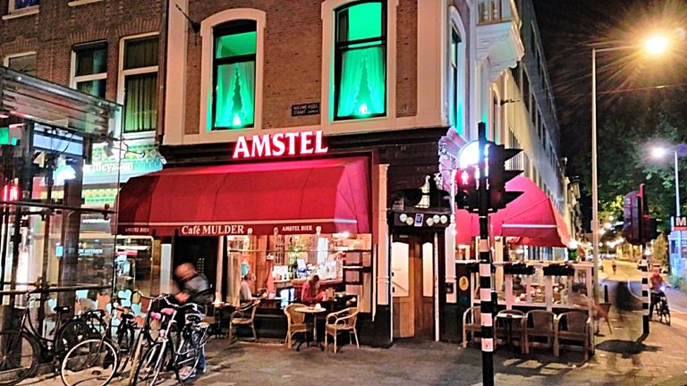 A Café Mulder terasza kintről - Kocsmaturista