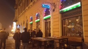 A Simonffy utca éjjel Debrecenben - Kocsmaturista