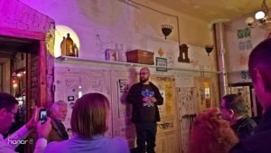 Mad Scientist Labor a Szimpla kertben - Szilágyi Tamás beszéde - Kocsmaturista