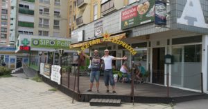 Pécs kocsmái - Sztár Eszpresszó bejárat - Kocsmaturista