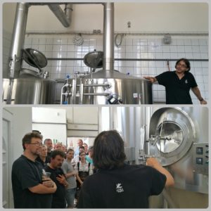 Közös kocsmalátogatások a Magyarországi Sörcikkgyűjtő Klubbal - Fehér Nyúl Brewery főzdelátogatás