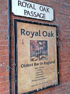 Anglia és kocsmaélete - Winchester - Royal Oak, anglai egyik legrégebbi "bárja", elvileg 1002-től - Kocsmaturista 09