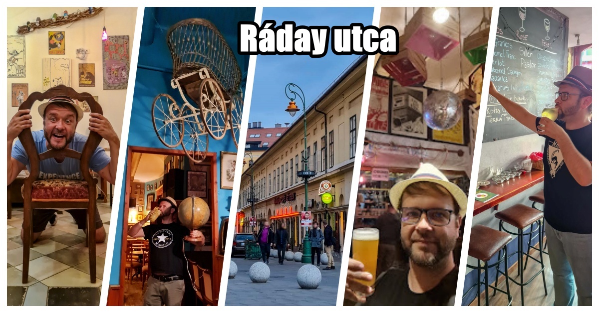 A budapesti Ráday utca és kocsmaélete - Kocsmaturista címlap 3