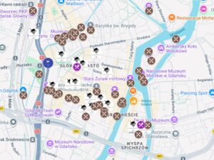 Gdansk - Lengyelország - attrakció és kocsmái a Kocsmaturista térképen - Hármasváros